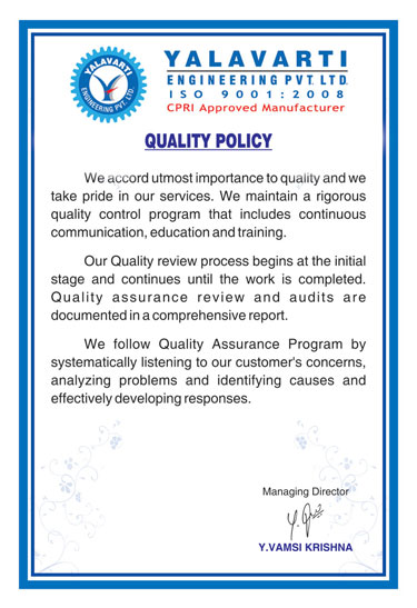 Quality Policy